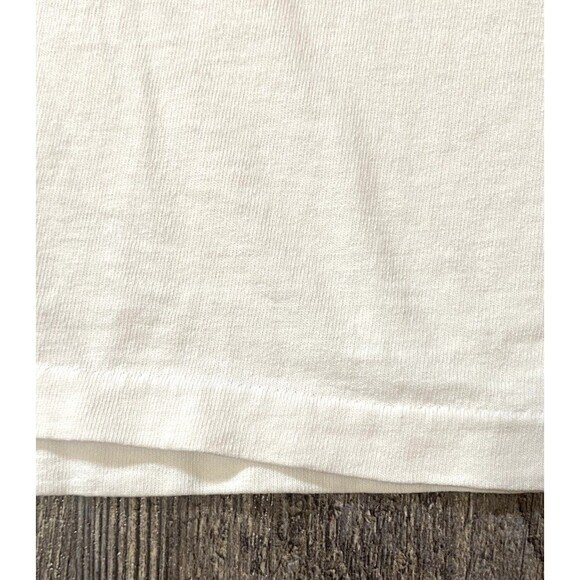 Vtg Smith & Wesson Mens T-Shirt Large Single Stitch USA Gun Graphic Tee Flaw - Picture 4 of 10